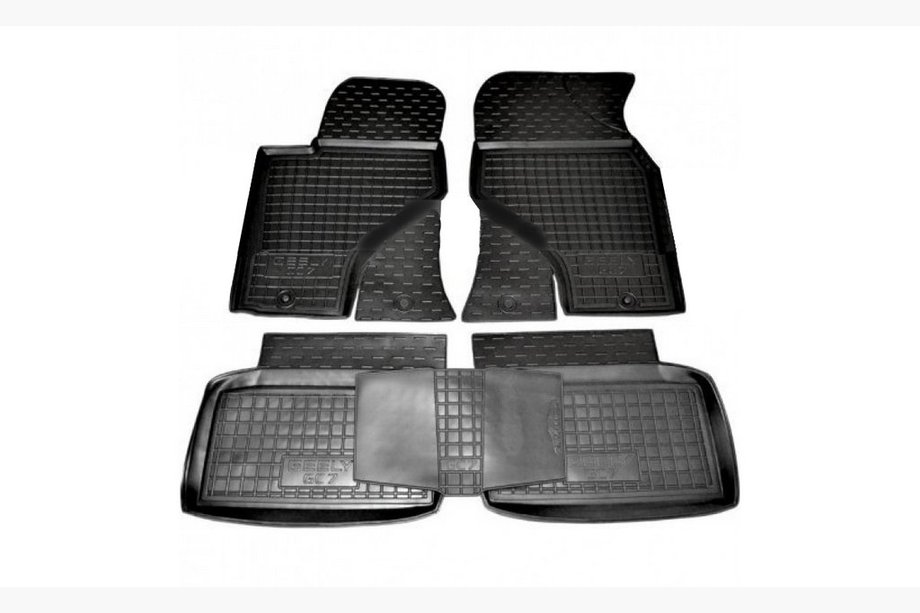 Geely GC-7 2012- Rubber floor mats with edge 2015+ (Autogumm) Image