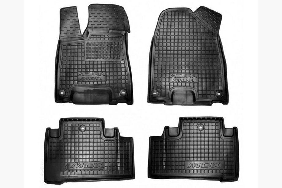 Acura MDX 2013-2020 Rubber floor mats with edge (Autogumm) Image