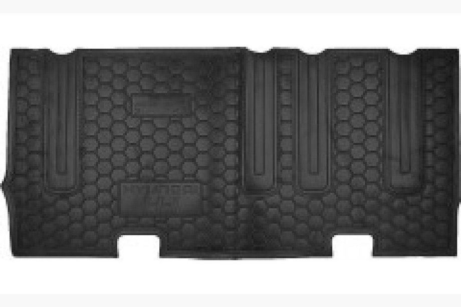 Hyundai H300, H1, Starex 2008-2020 Rubber floor mats with edge third row (Autogumm) Image