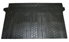 Volkswagen T5 2010-2015 Rubber floor mats with edge Multivan 2nd row (Autogumm) photo 1