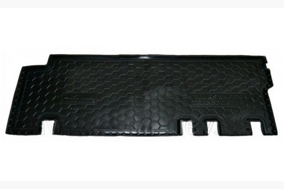 Volkswagen T5 2010-2015 Rubber floor mats with edge Caravelle 2nd row without heater (Autogumm) Image