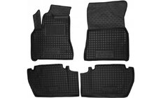 Citroen Berlingo 2008-2018 Rubber floor mats with edge and armrest (Autogumm) photo 1