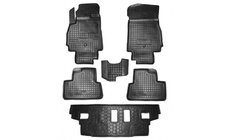 Chevrolet Orlando 2010-2018 Rubber floor mats with edge 7 seats (Autogumm) photo 1