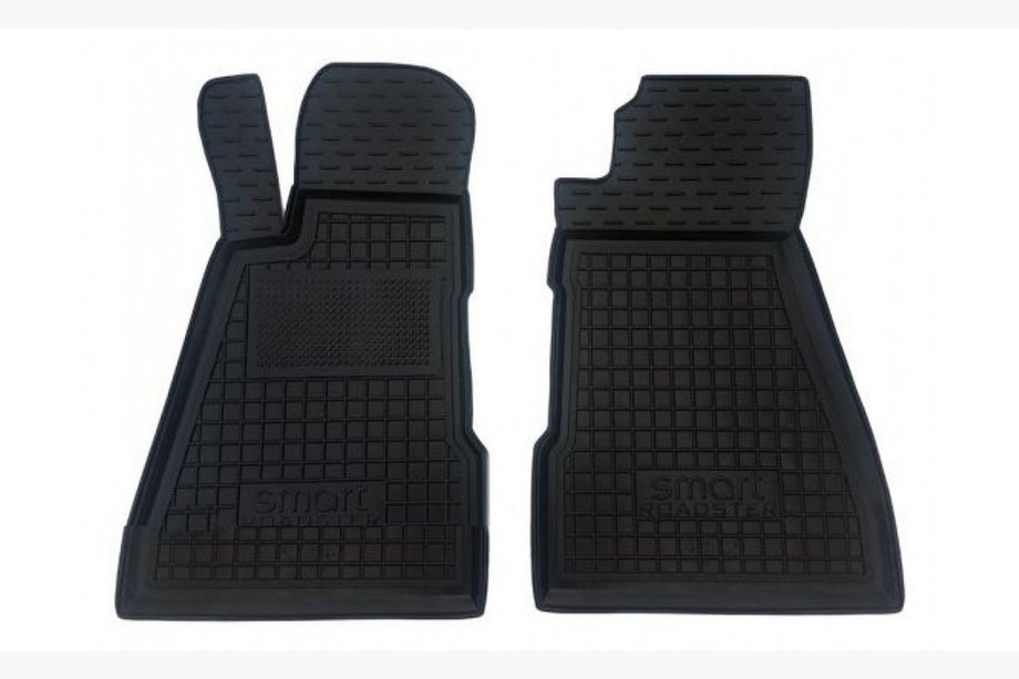 Smart 2007-2014 Rubber floor mats with edge 452 Roadster (Autogumm) Image