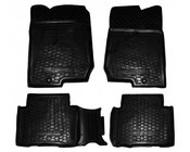 Kia Carens 1999-2012 Rubber floor mats with edge Manual 2006+ (Autogumm) photo 1