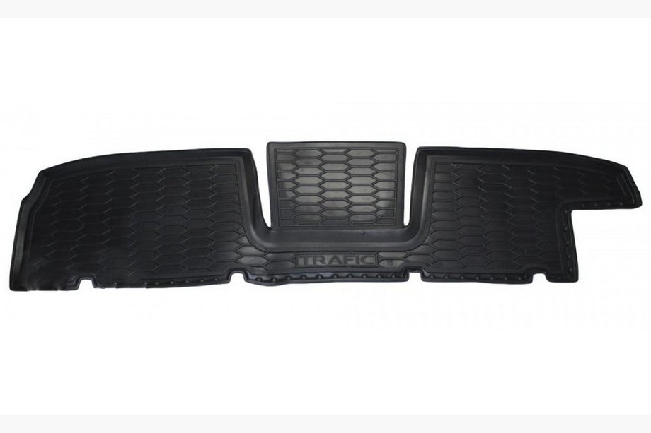 Renault Trafic 2015- Rubber floor mats with edge second row (Autogumm) Image