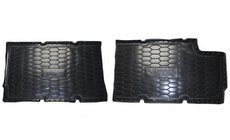 Renault Trafic 2015- Rubber floor mats with edge third row (Autogumm) photo 1