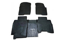 Ford F-150 2014-2021 Rubber floor mats with edge 2004-2008 5 seats (Autogumm) photo 1