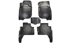 Mitsubishi Pajero Sport 2015- Rubber floor mats with edge (Autogumm) photo 1