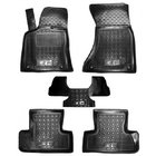 Audi Q5 2008-2017 Rubber floor mats with edge (Autogumm) photo 1