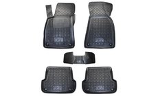 Audi A4 B7 2004-2008 Rubber floor mats with edge (Autogumm) photo 1