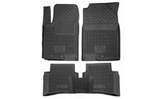 Kia Rio 2017- Rubber floor mats with edge (Autogumm) photo 1