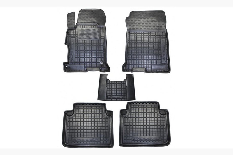 Honda Accord IX 2013-2017 Rubber floor mats with edge USA 2016+ (Autogumm) Image