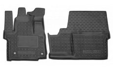 Citroen Jumpy/Dispatch 2017- Rubber floor mats with edge (Autogumm) 1+1 photo 1