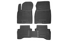 Kia Niro 2016–2021 Rubber floor mats with edge BASE eco plug-in (Autogumm) photo 1