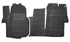 Volkswagen Crafter 2016- Rubber floor mats with edge 1+1 (Autogumm) photo 1