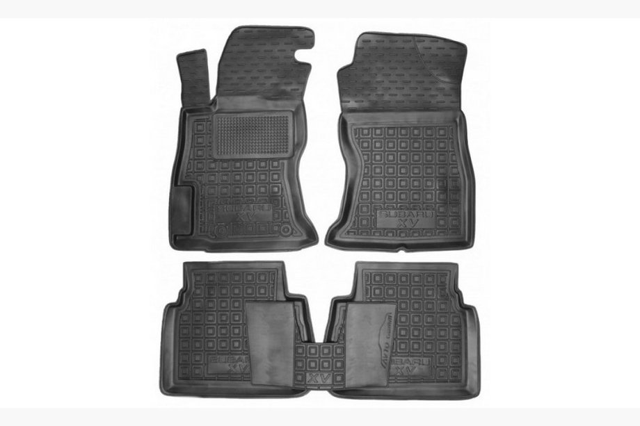 Subaru XV 2017-2023 Rubber floor mats with edge (Autogumm) Image