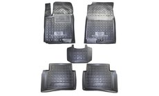 Kia Stonic 2017- Rubber floor mats with edge (Autogumm) photo 1