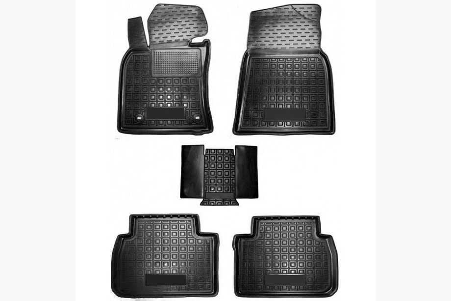 Toyota Camry 2017–2023 Rubber floor mats with edge (Autogumm) Image