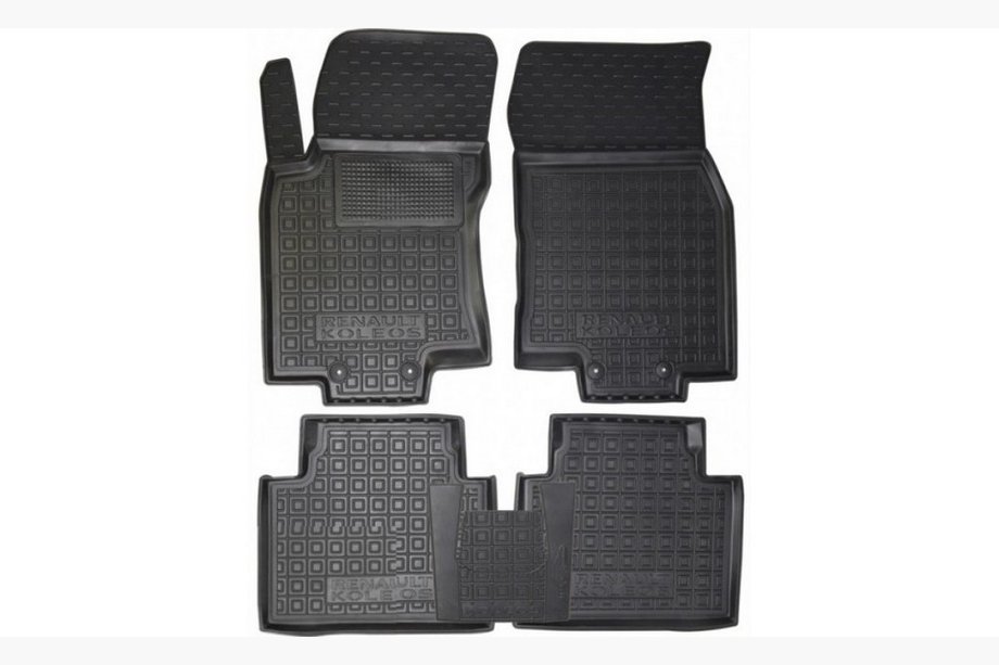 Renault Koleos 2016-2024 Rubber floor mats with edge (Autogumm) Image