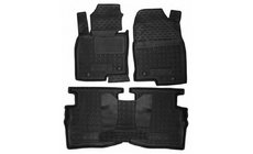 Mazda CX-9 2007-2016 Rubber floor mats with edge 2018+ (Autogumm) photo 1