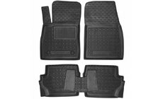 Ford Fiesta 2017- Rubber floor mats with edge (Autogumm) photo 1