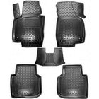 Volkswagen Passat B7 2012-2015 Rubber floor mats with edge USA (Autogumm) photo 1