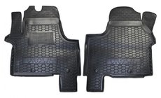 Renault Trafic 2015- Rubber floor mats with edge (Autogumm) photo 1