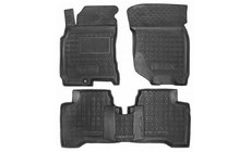 Nissan X-trail T30 2002-2007 Rubber floor mats with edge (Autogumm) photo 1