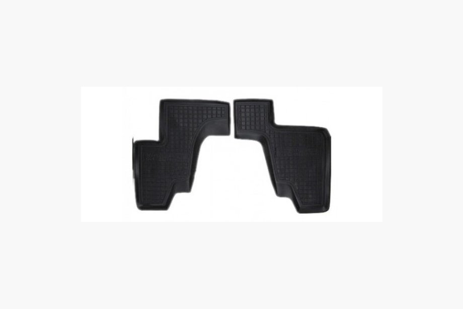 Mercedes GL/GLS class X166 2012-2019 Rubber floor mats with edge third row (Autogumm) Photo 1