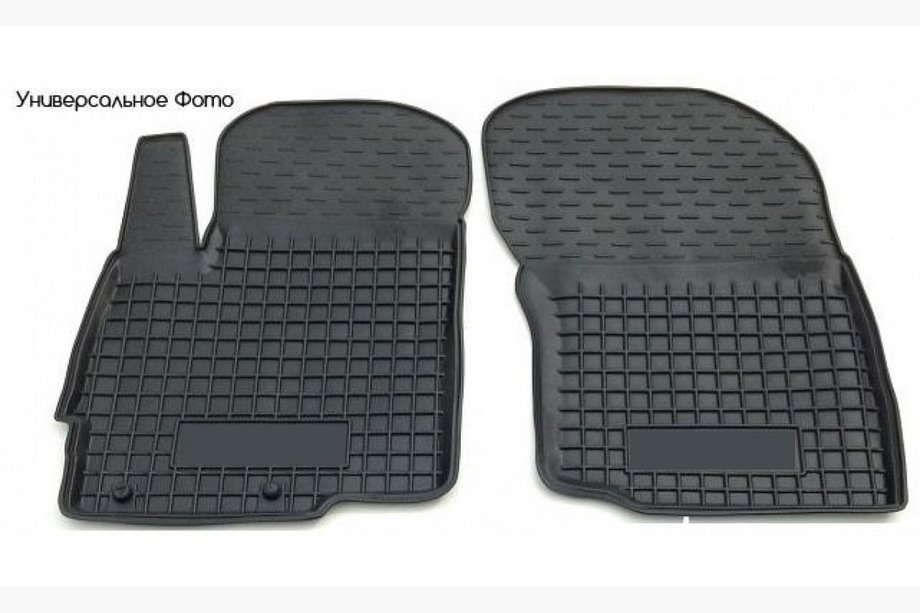 Renault Duster 2008–2017 Rubber floor mats with edge 2WD 2012-2014 European version (Autogumm) Image