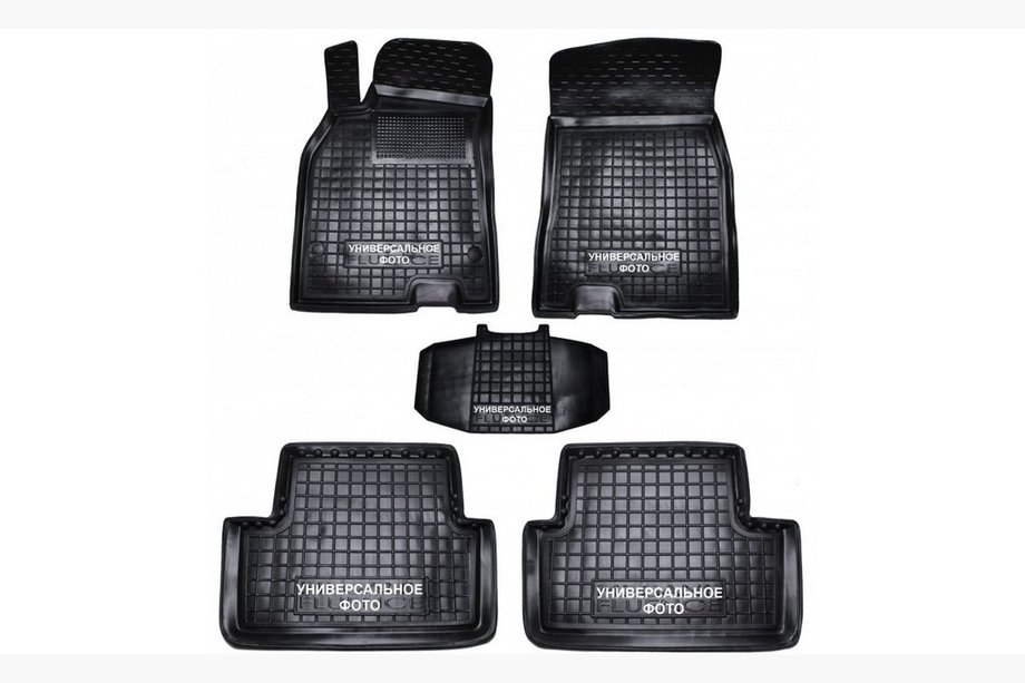 Opel Corsa E 2015-2019 Rubber floor mats with edge 5D (Autogumm) Image