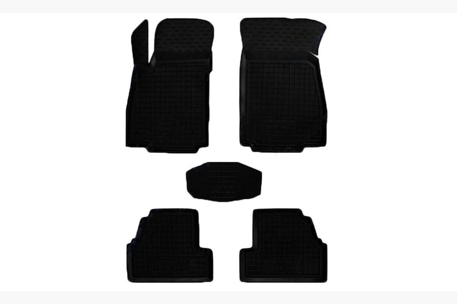 Nissan Almera B10 Classic 2006-2012 Rubber floor mats with edge (Autogumm) Image