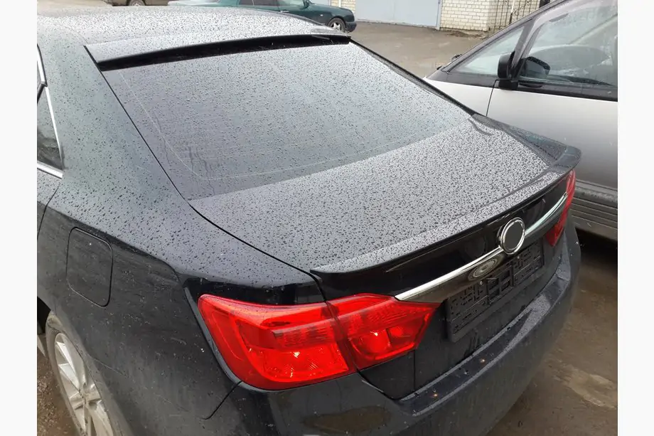 Toyota Camry 2011–2017 Rear Window Visor Spoiler (FLY, ABS Plastic) Image