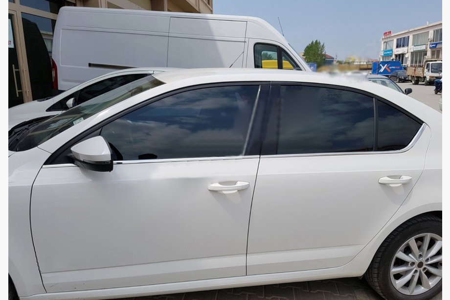 Skoda Octavia III A7 2013-2019 Window Trim (6 pcs, Stainless Steel) Image