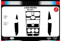 Lada Priora 2007-2018 Dashboard Trim Covers (Meric) photo 2