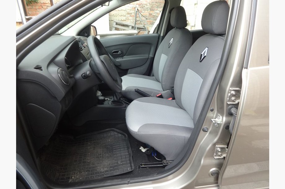 Renault Logan II 2013-2022 Car Seat Covers (Fabric, Classik) Image