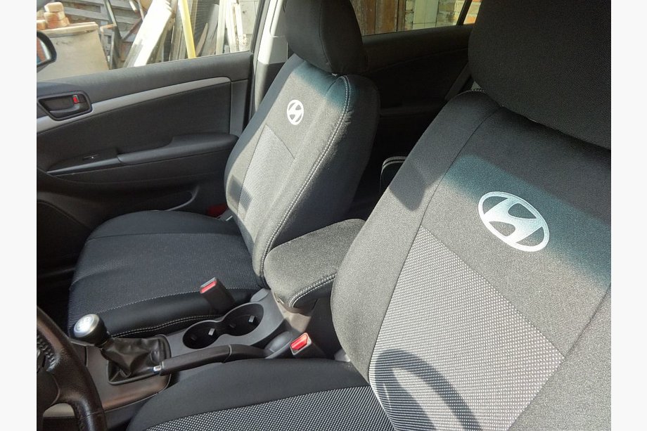 Hyundai Sonata NF 2004-2009 Car Seat Covers (Fabric, Classik) Image