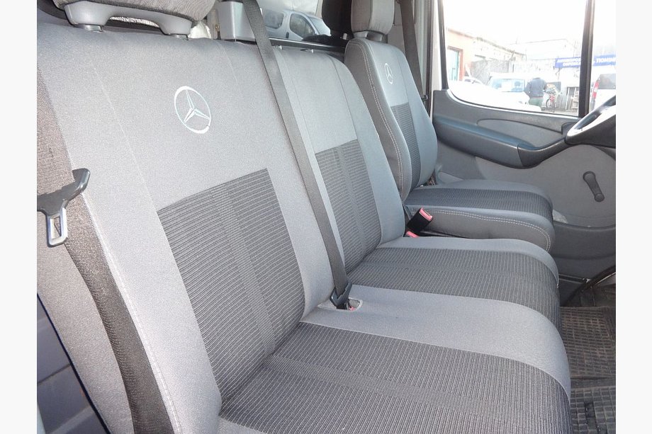 Mercedes Sprinter W901/902/903/904/905 1995–2006 Original Seat Covers Classik (Fabric) 2↗1 Image