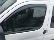 Peugeot Partner 1996-2008 Black Wind Deflectors (2 pcs, DDU-Aomis) photo 1