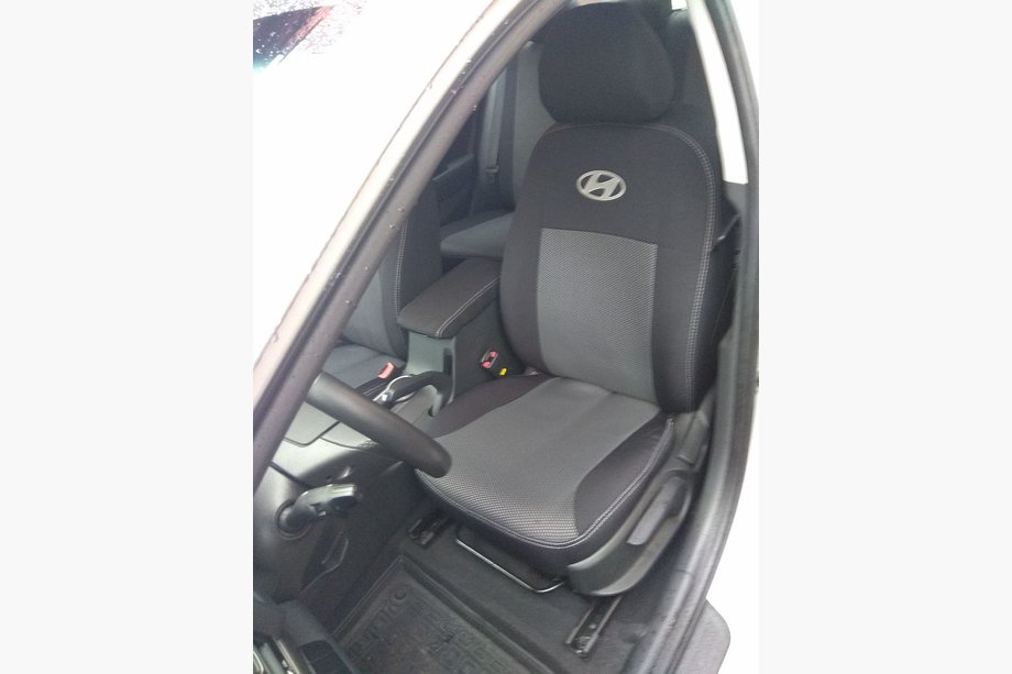 Hyundai Elantra (XD) 2000-2011 Car Seat Covers (Fabric, Classik) Image