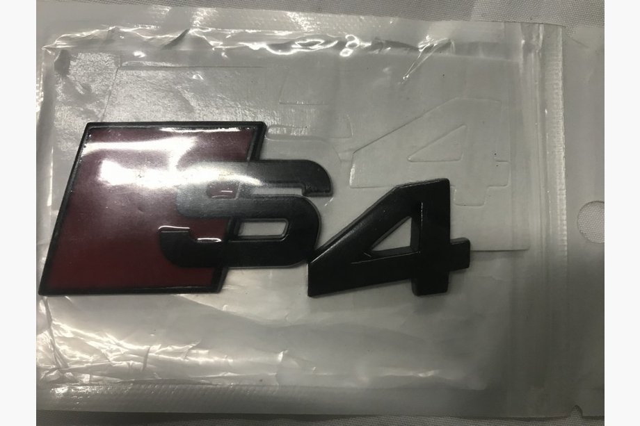 Audi A4 B7 2004-2008 S4 Badge Black Image