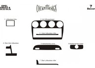 Opel Omega B 1994-2003 Dashboard Trim Covers (1993-1999) photo 4