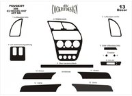 Peugeot 306 1993-2001 Dashboard Trim Covers (1993-1997) photo 2