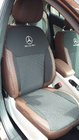 Mercedes A-class W176 2012-2018 Car Seat Covers (Leatherette↗Fabric, Premium) photo 1