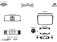 Skoda Fabia 2007-2014 Dashboard Trim Covers (Meric) Aluminum photo 4