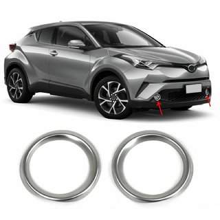 Fog light covers (2 pcs, stainless steel) photo 3
