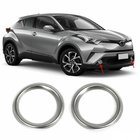 Toyota C-HR 2016-2023 Fog light covers (2 pcs, stainless steel) photo 3