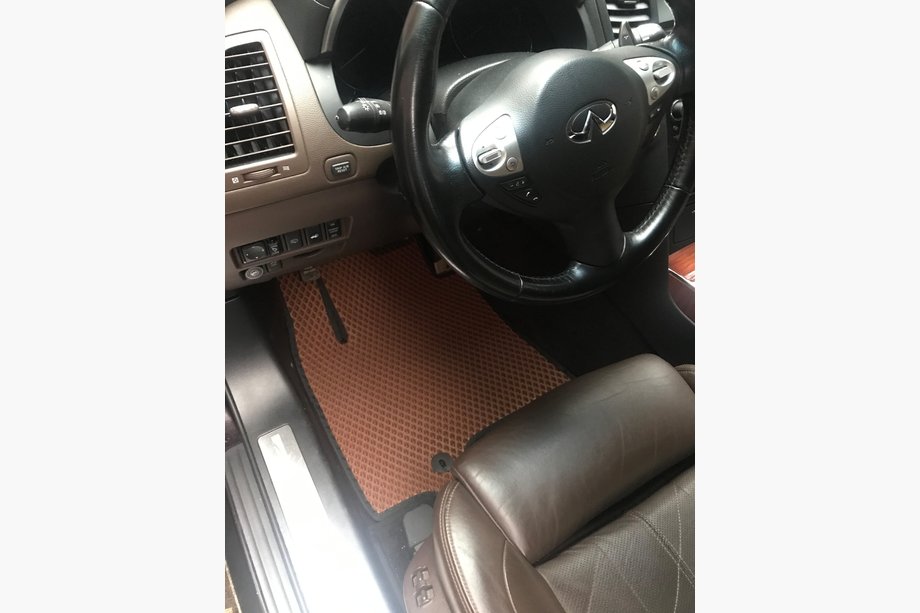 Infiniti FX 2008-2012 EVA Floor Mats (brick red) Image