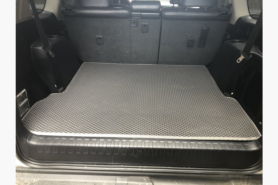 Toyota Land Cruiser Prado 150 2009-2023 Trunk Mat 7-Seater EVA (Black) Image